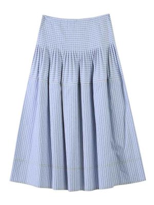 PAUL SMITH: Jupes midi et au genou - Jupe Midi - Bleu Clair