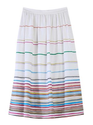 PAUL SMITH: Jupes midi et au genou - Jupe Midi - Multicolore