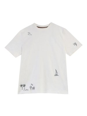PAUL SMITH: t-shirts - Reverie Embroidery T-Shirt