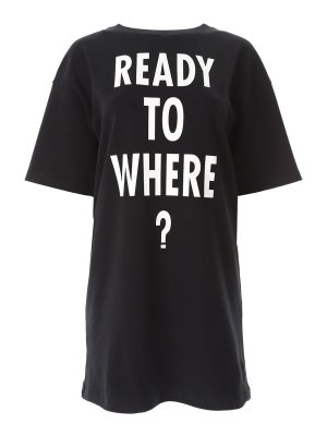 MOSCHINO: T-shirts - T-Shirt - Schwarz