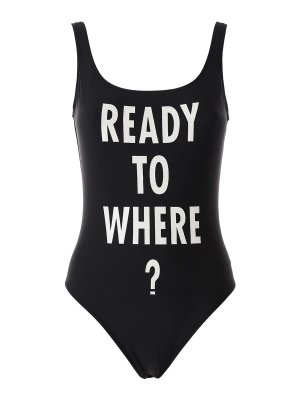 MOSCHINO: one-piece - Ready To Where Swimsuit