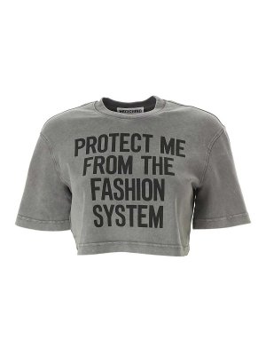 MOSCHINO: Camisetas - Protect Me From The Fashion System
