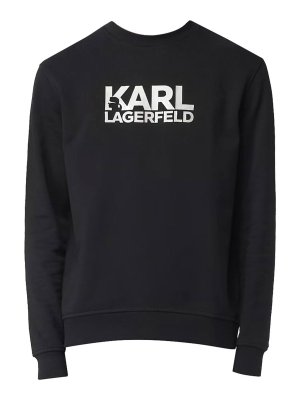 KARL LAGERFELD: Sudaderas y suéteres - Sudadera - Negro