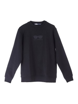 KARL LAGERFELD: Sweatshirts & Pulls - Sweat-Shirts - Noir