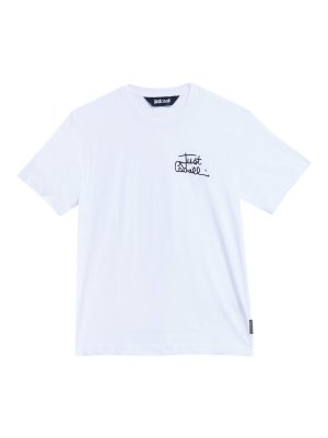 JUST CAVALLI: T-shirts - T-Shirt - Blanc