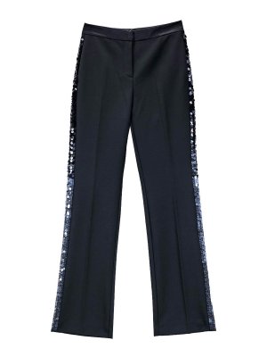 KARL LAGERFELD: Pantalons casual - Pantalons Décontractés - Noir