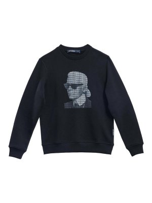 KARL LAGERFELD: Sweatshirts & Sweaters - Karl Face sweatshirt