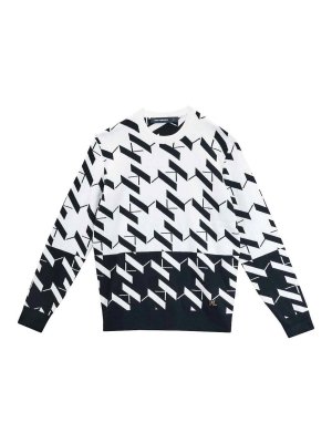 KARL LAGERFELD: crew necks - Monogram sweater