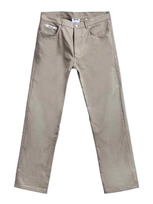 MOSCHINO: straight leg jeans - Jeans