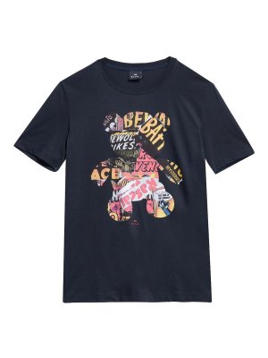 PS BY PAUL SMITH: t-shirts - Collage Bear T-Shirt