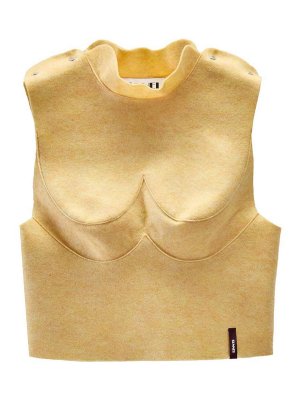 SUNNEI: Tops y camisetas sin mangas - Top - Naranja Claro