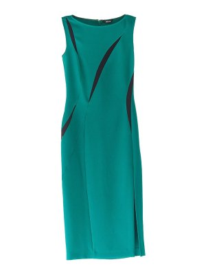 JUST CAVALLI: Knielange Kleider - Knielanges Kleid - Grün