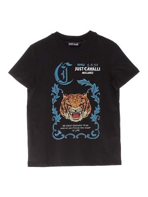 JUST CAVALLI: T-shirts - T-Shirt - Schwarz