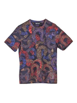 JUST CAVALLI: Tシャツ - Tシャツ - マルチカラー