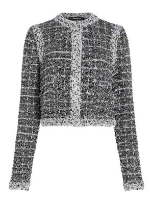 KARL LAGERFELD: cardigans - Boucle Cardigan