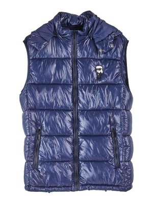 KARL LAGERFELD: giacche imbottite - Piumino Leggero Smanicato Karl
