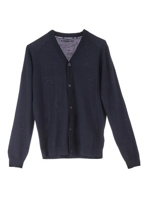 KARL LAGERFELD: cardigan - Cardigan basico