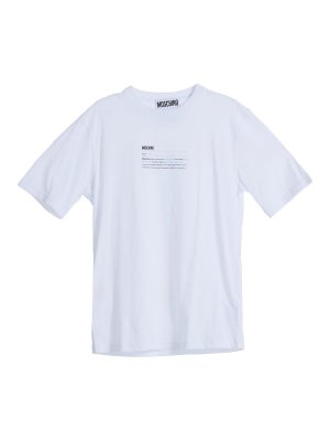 MOSCHINO: Camisetas - Camiseta - Blanco