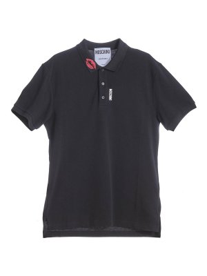 MOSCHINO: Poloshirts - Poloshirt - Schwarz