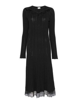 PAUL SMITH: Knielange Kleider - Knielanges Kleid - Schwarz
