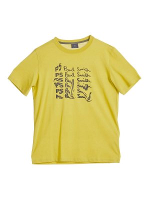PS BY PAUL SMITH: t-shirts - Wave Logo T-Shirt