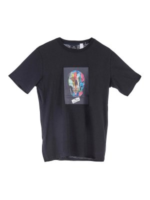 PS BY PAUL SMITH: t-shirts - Colorful Skull T-Shirt