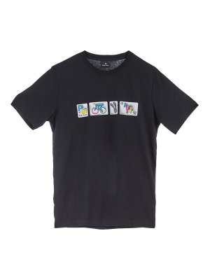 PS BY PAUL SMITH: t-shirts - T-Shirt Badge 3D