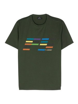 PS BY PAUL SMITH: t-shirts - T-Shirt Logo Tilt