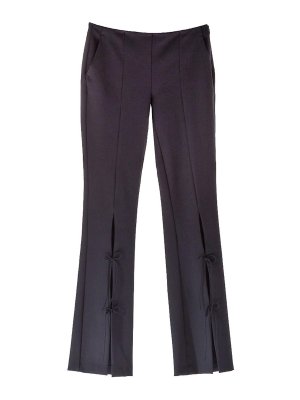 Versace Jeans Couture: casual trousers - Tecno Cady Open Trousers
