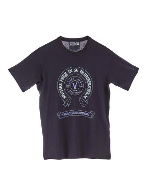 Versace Jeans Couture: t-shirts - Tshirt Cigno