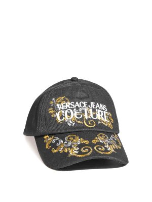 Versace Jeans Couture: hats & caps - Baroque Cap logo