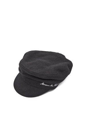 KARL LAGERFELD: hats & caps - K/Sketch Baker Boy Cap