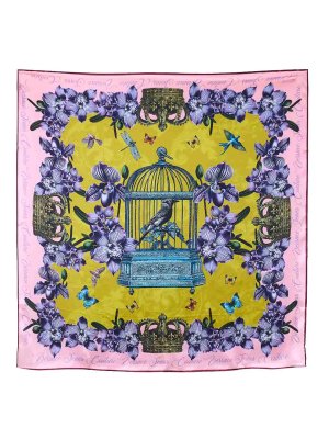 Versace Jeans Couture: Stoles & Shawls - Carre 90 Cage