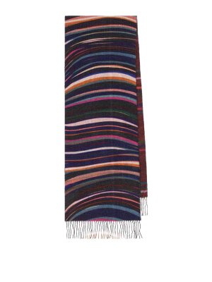 PAUL SMITH: Écharpes - Écharpe - Bleu