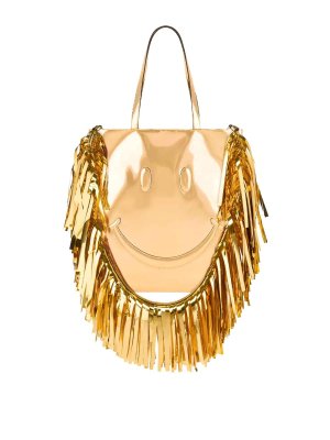 MOSCHINO: Handtaschen - Shopper - Gold