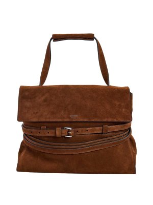 MOSCHINO: Sacs à main - Sac Cabas - Marron