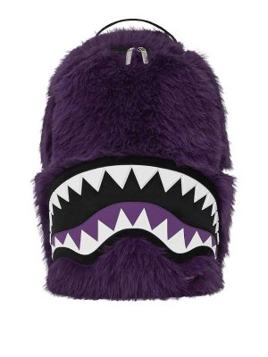 SPRAYGROUND: backpacks - Fur Cray Purp Backpack