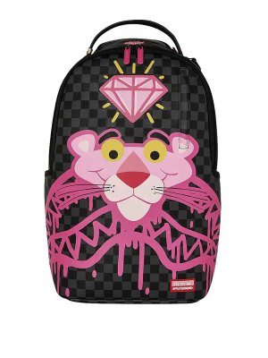 SPRAYGROUND: backpacks - Pink Panter Drippy Diamonds Backpack