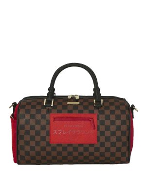 SPRAYGROUND: Borse da viaggio - Mini borsone rosso Redemption