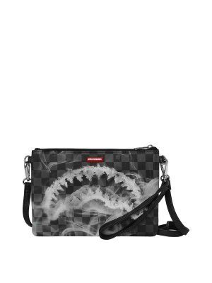 SPRAYGROUND: clutches - Sip N Smoke Crossover Clutch