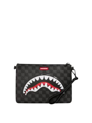 SPRAYGROUND: clutches - Sharks In Paris Balloon Crossover Clutch