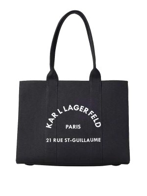 KARL LAGERFELD: totes bags - Rsg Square Large Tote