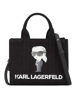 KARL LAGERFELD: totes bags - Ikon Karl Square Tote