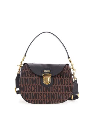 MOSCHINO: Sacs à main - Sac Cabas - Marron