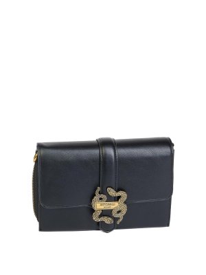 JUST CAVALLI: Bolso clutch - Bolso Clutch - Negro