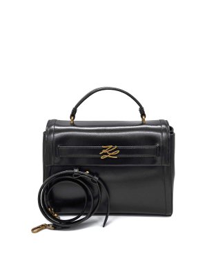 KARL LAGERFELD: totes bags - K/Autograph Top Handle