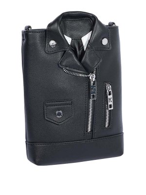 KARL LAGERFELD: cross body bags - Ikon Crossbody Biker Jacket Bag