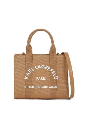 KARL LAGERFELD: totes bags - K/Rsg Square Mini Tote