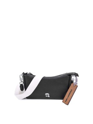 KARL LAGERFELD: cross body bags - Ikon Pebble Small Bag