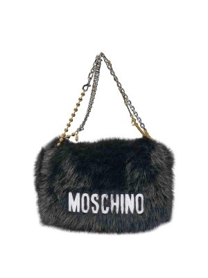 MOSCHINO: borse a spalla - Borsa pelosa